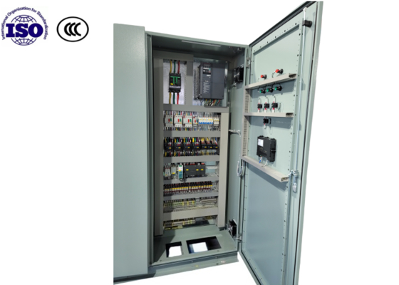 Buy FWPCB PLC Control Electrical Metal Cabinet Smart Water Pump Panel Custom Logo online manufacture