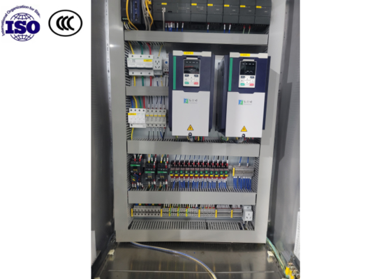 Buy Industrial Automation Metal Electrical PLC Control Cabinet For Inverter Ventilation System online manufacture