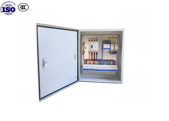 Buy Recessed Mounted Power Distribution Cabinet 3 Phase Panel Board Single Door online manufacture