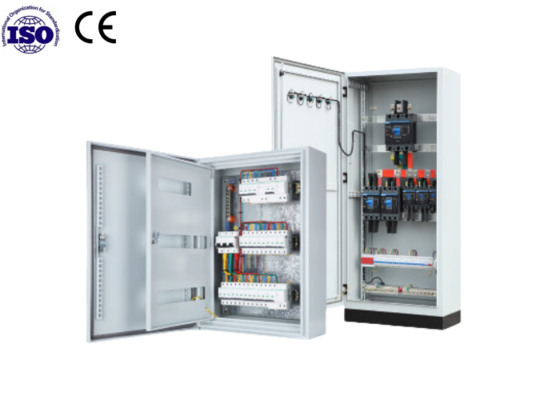 comprar Caja de distribución de energía eléctrica de iluminación modular con acabado con recubrimiento en polvo y cerradura con llave online manufacture